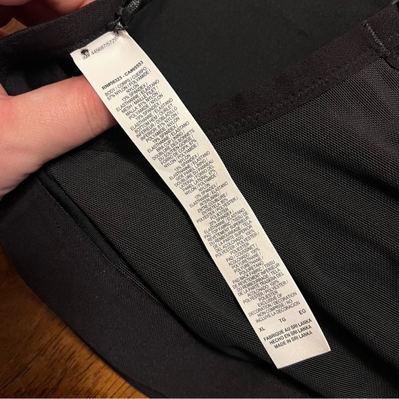 NWT Nike Pro Indy XL Light Support Women's Black Sports Bra NEW - Picture 7 of 7